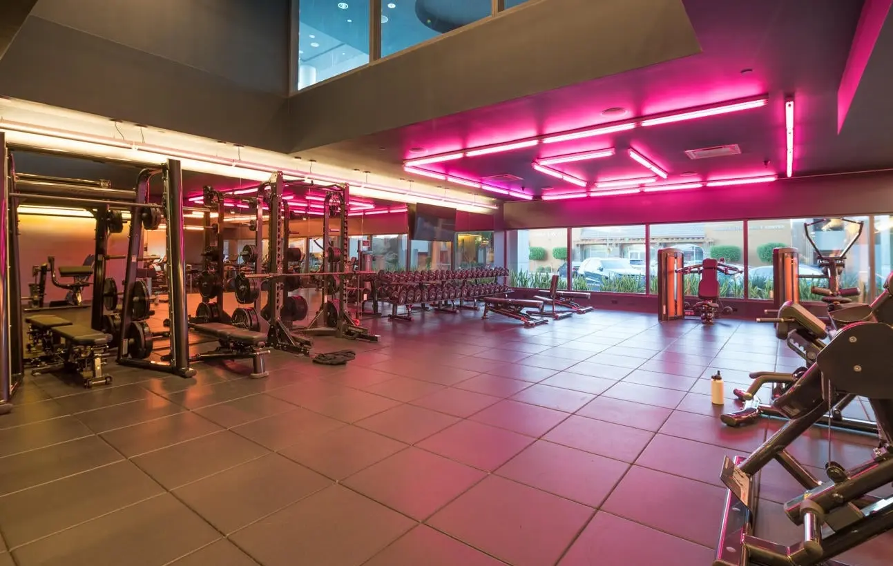Fitness center at Envy Residences